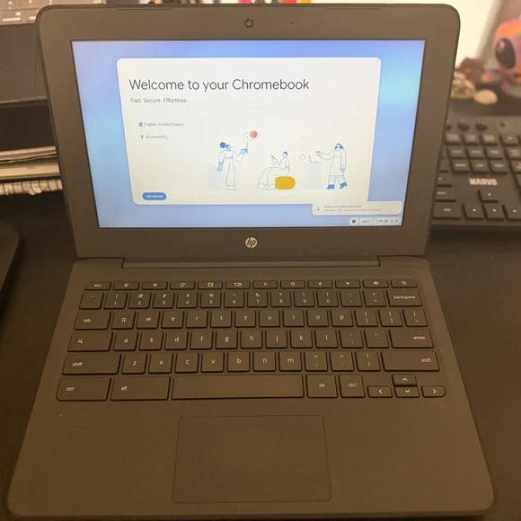 2 Chromebook Black Laptops